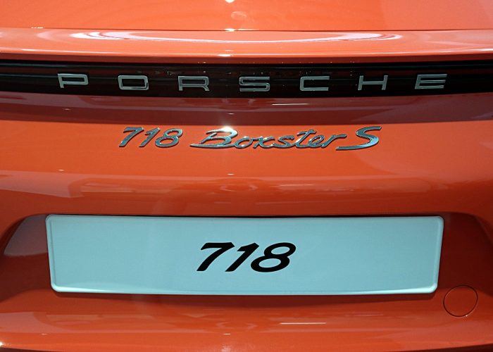 La 718 Boxter : la légendaire sportive de chez Porsche.